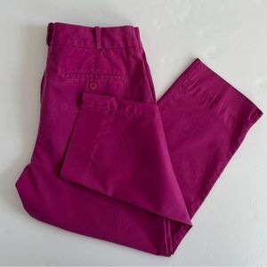 Talbots Curvy Fuchsia Dress Pants Size 8